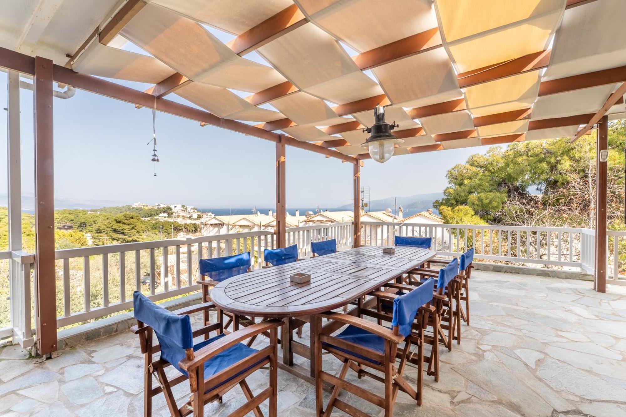 The House Of Gratitude - Poolside Retreat Βίλα Λουτρά Ωραίας Ελένης Εξωτερικό φωτογραφία